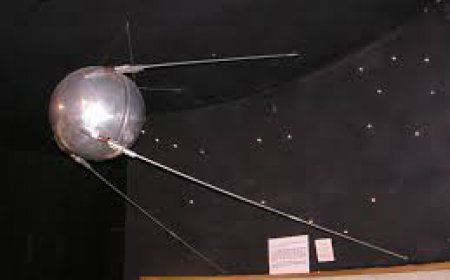 Sputnik-1 satellite is the first object sent to space!