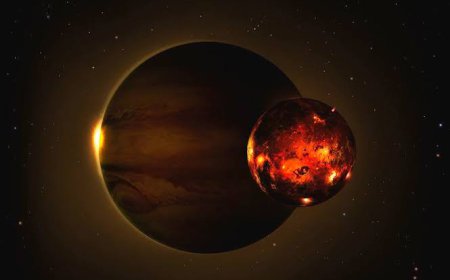 Volcanic Fire Moons and Sky-Hearted Beetles —NASA Planet-Hunters Discover Fiery Exoplanet fumes Reaching Solar System