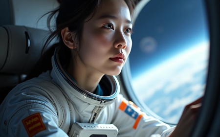 For the first time, China has sent a civilian woman into space!