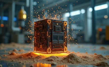 From sand to superposition: A key step toward a powerful silicon quantum computer