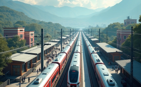 The country with the world's top local rail network system!